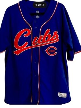 CUBS Baseball Jersey Chicago- men’s large NWOT